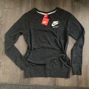 Nike Gym Vintage Pull Over Dark Grey Charcoal